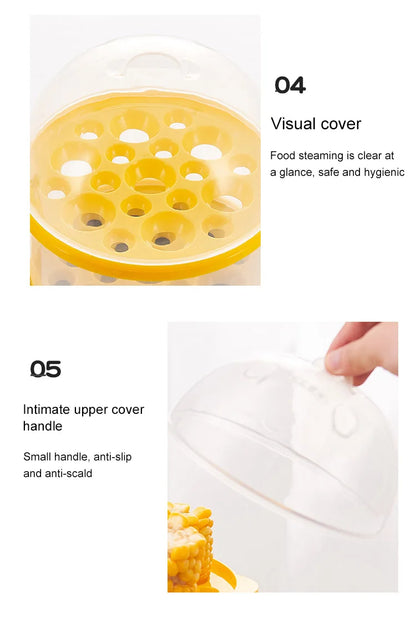 110V/220V Multifunction Household Mini Egg Omelette Pancake Fried Steak Frying Pan Non-Stick Boiled Eggs Boiler Steamer Cooker