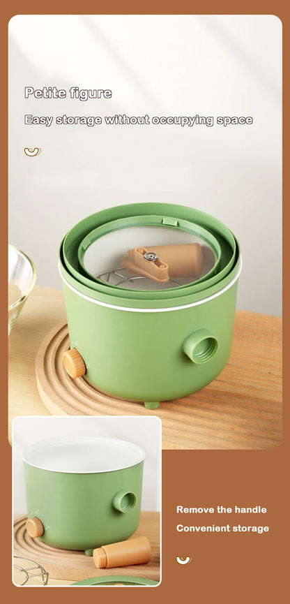 110V/220V Multifunction Electric Cooker 1.8L Hotpot Non-stick Skillet Noodles Soup Cooking Pot Mini Egg Frying Pan Rice Cooker