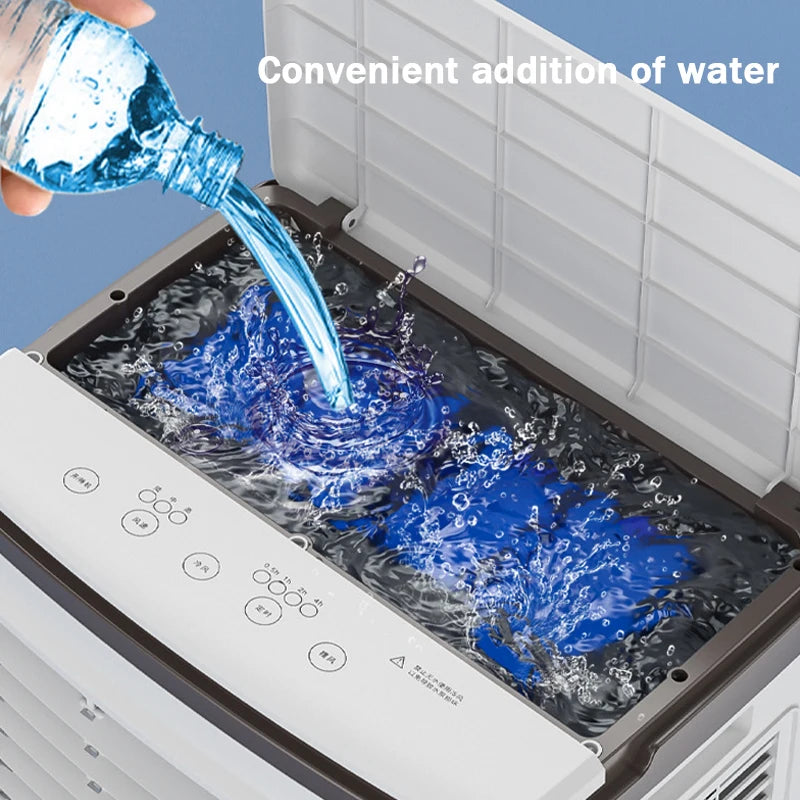 Singlecooled Air Conditioning Cooler 30L Large Water Tank Environmental Conditioning Silent Cooling Fan Industrial Water Chiller
