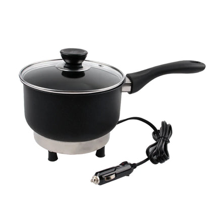 Multicooker For Car Truck 12V 24V Electric Frying Pan Cooking Skillet Mini Rice Cooker Soup Hotpot Heater Travel Food Boiler