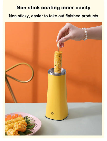 110V/220V Automatic Rising Electric Egg Roll Maker Cup Breakfast Single Omelette Master Fried Eggs Sausage Roller Boiler Machine