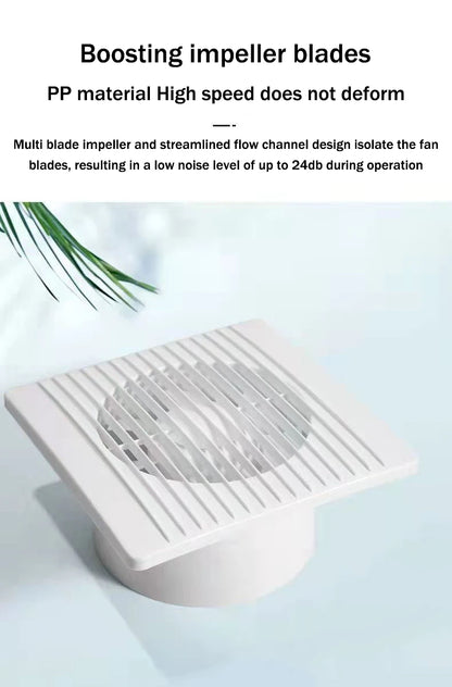 110V/220V Exhaust Fan 4/6/8 Inch Kitchen Toilet Ventilator Louver Window Exhaust Fan Air Ventilation Draft Blower  Exhauster