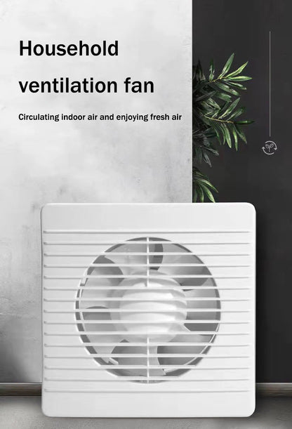 110V/220V Exhaust Fan 4/6/8 Inch Kitchen Toilet Ventilator Louver Window Exhaust Fan Air Ventilation Draft Blower  Exhauster