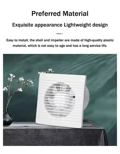 110V/220V Exhaust Fan 4/6/8 Inch Kitchen Toilet Ventilator Louver Window Exhaust Fan Air Ventilation Draft Blower  Exhauster