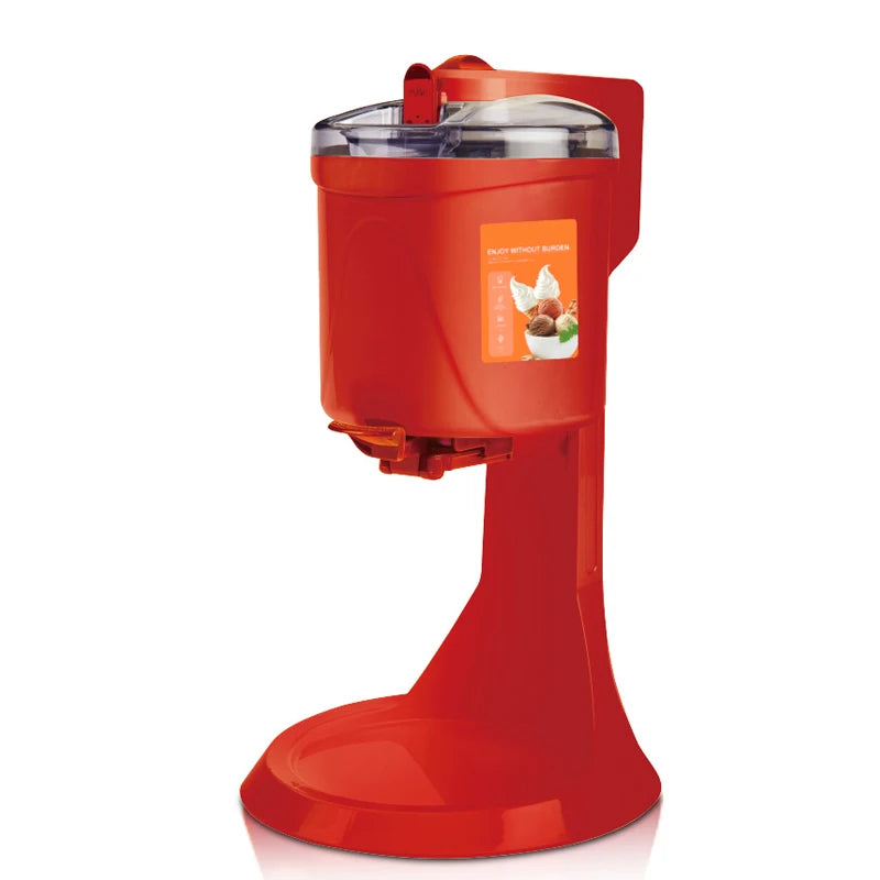 Household Electric Ice Cream Machine Automatic Ice-cream Cone Smoothie DIY Frozen Fruit Slush Icecream Sundae Making Machine EU