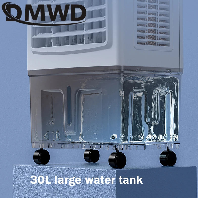 Singlecooled Air Conditioning Cooler 30L Large Water Tank Environmental Conditioning Silent Cooling Fan Industrial Water Chiller