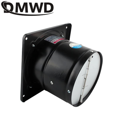 110V Pipe Exhaust Fan 4/6 Inches Air Ventilator Metal Pipe Ventilation Exhaust Fan Extractor Bathroom Toilet Wall Fan Duct Fan