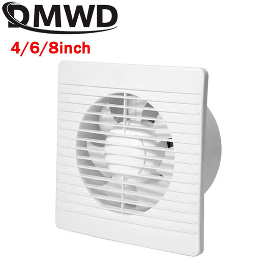 110V/220V Exhaust Fan 4/6/8 Inch Kitchen Toilet Ventilator Louver Window Exhaust Fan Air Ventilation Draft Blower  Exhauster