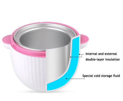 DMWD 1000ml Household Full Automatic Soft Hard Ice Cream Maker Machine Intelligent Sorbet Fruit Yogurt Ice Maker Dessert Maker