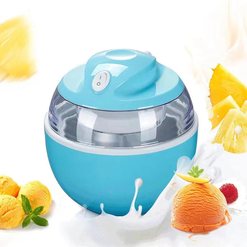 DMWD Household Electric Ice Cream Maker 600ml Automatic DIY Child Ice Cream Machine Frozen Yogurt Machine High Quality 220V