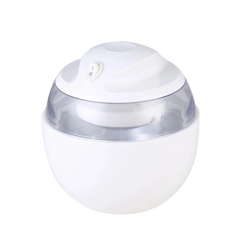 DMWD Household Electric Ice Cream Maker 600ml Automatic DIY Child Ice Cream Machine Frozen Yogurt Machine High Quality 220V