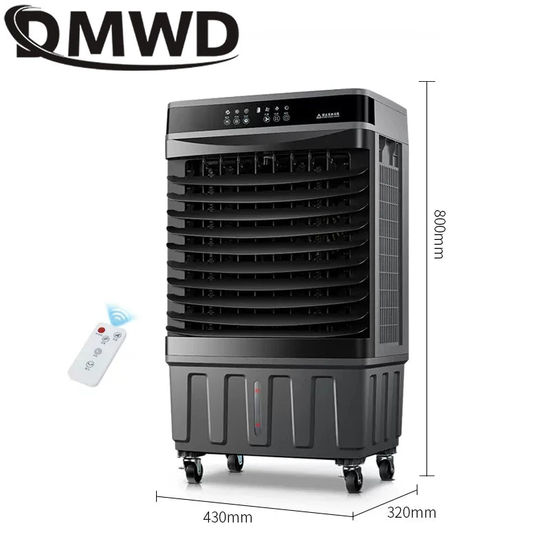 Air Cooling Fan Air Conditioning Cooler High Air Volume Floor Standing Single Cold Water Cooled Summer Electric Conditioner Fans