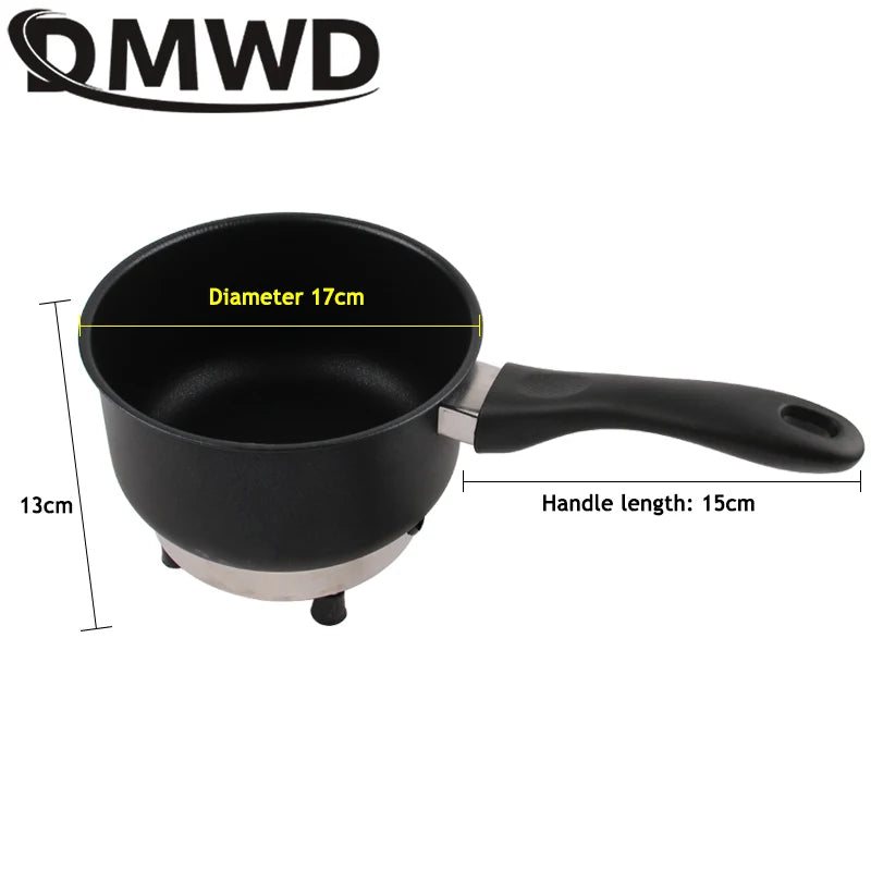 Multicooker For Car Truck 12V 24V Electric Frying Pan Cooking Skillet Mini Rice Cooker Soup Hotpot Heater Travel Food Boiler
