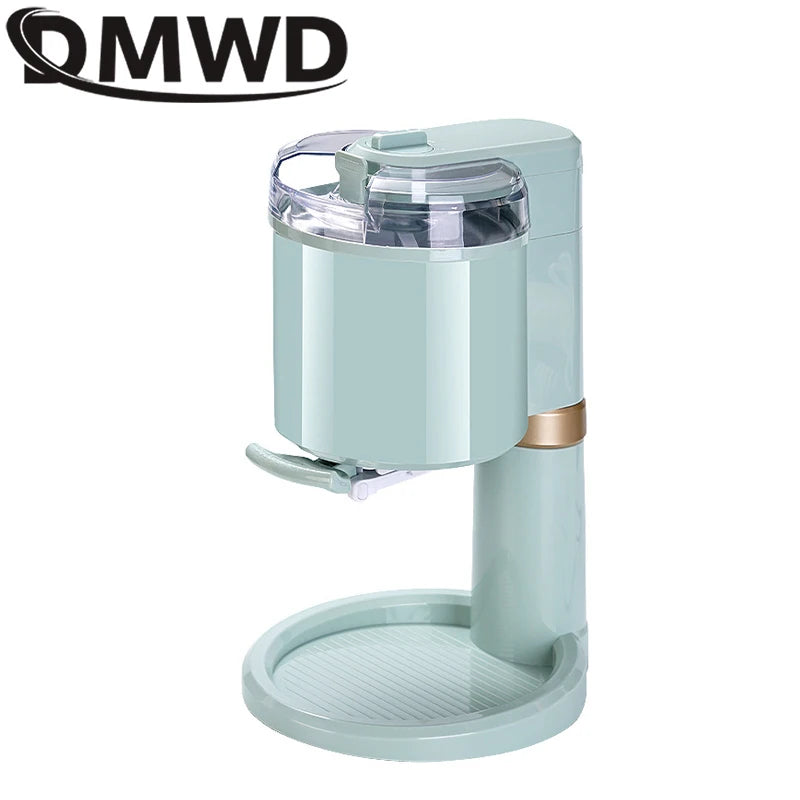 Household Electric Ice Cream Machine Automatic Ice-cream Cone Smoothie DIY Frozen Fruit Slush Icecream Sundae Making Machine EU