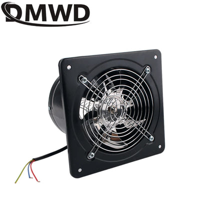 110V Pipe Exhaust Fan 4/6 Inches Air Ventilator Metal Pipe Ventilation Exhaust Fan Extractor Bathroom Toilet Wall Fan Duct Fan