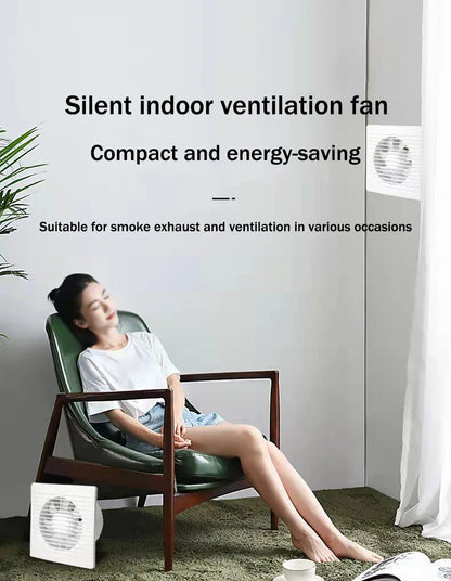 110V/220V Exhaust Fan 4/6/8 Inch Kitchen Toilet Ventilator Louver Window Exhaust Fan Air Ventilation Draft Blower  Exhauster