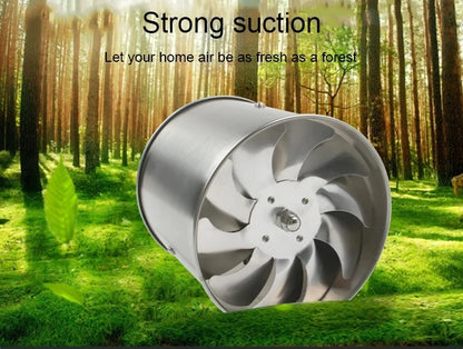 DMWD 4/6 Inch Kitchen Exhaust Fan Bathroom Wall Window Toilet Duct Booster Fans Ventilation Blower Exhauster Air Cleaning Vent