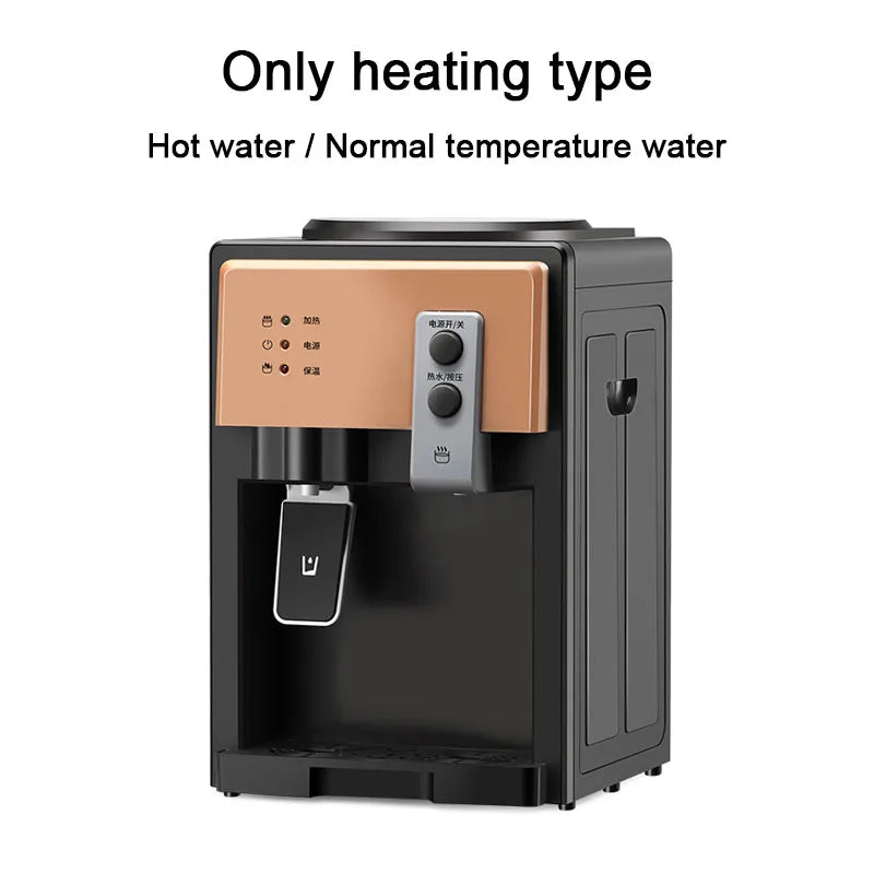 Electric Water Dispenser Desktop Drinking Fountain Cold & Hot Warm Water Cooler Heater Home Office Hostel Coffee Tea Bar Helper