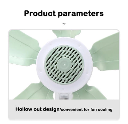 Home Desktop Clip Fan 5 Blades Mini Electric Wall Mounted Office Clamp Cooling Fans Student Dorm Bed Natural Wind Ventilation