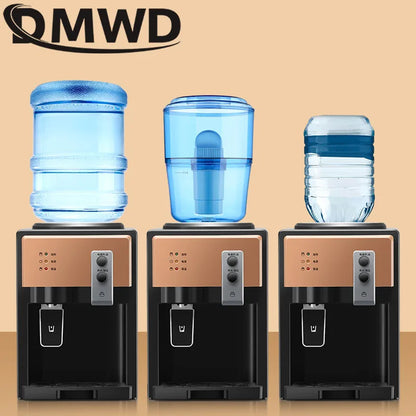 Electric Water Dispenser Desktop Drinking Fountain Cold & Hot Warm Water Cooler Heater Home Office Hostel Coffee Tea Bar Helper