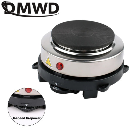 110V/220V Electric Mini Coffee Heater Milk Tea Mocha Heating Stove Hot Plate Multifunctional Cooking Pot Oven Furnace Cooker