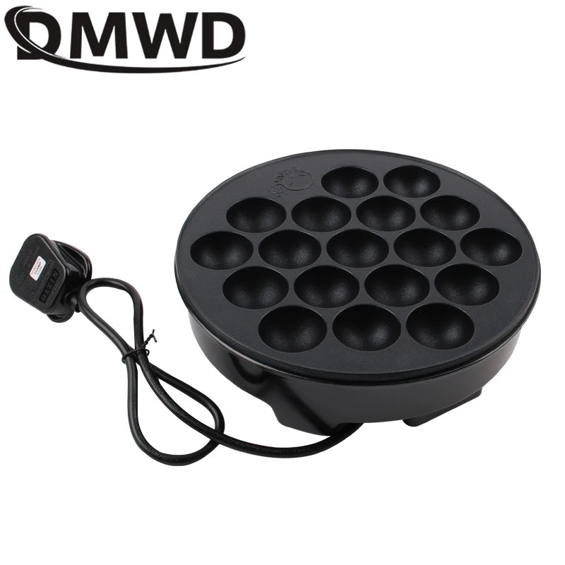110V Electric Takoyaki Maker 18 Holes Household Octopus Ball Grill Pan Takoyaki Baking Machine Chibi Maruko Maker Cooking Tools