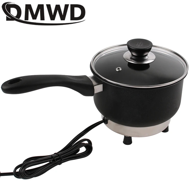 Multicooker For Car Truck 12V 24V Electric Frying Pan Cooking Skillet Mini Rice Cooker Soup Hotpot Heater Travel Food Boiler